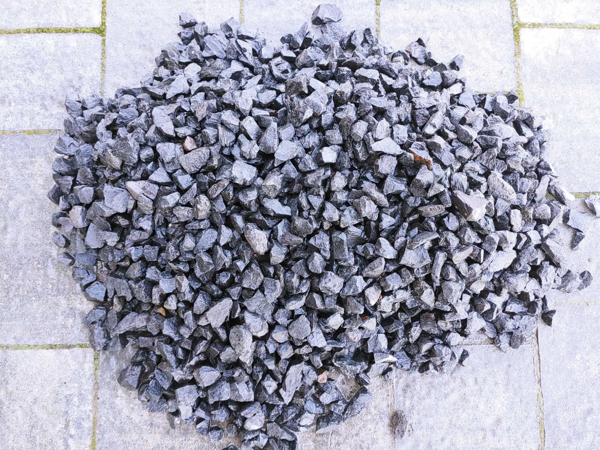 Grys ogrodowy bazalt czarny 16-22  Kamień ozdobny, ogrodowy Hurt-detal