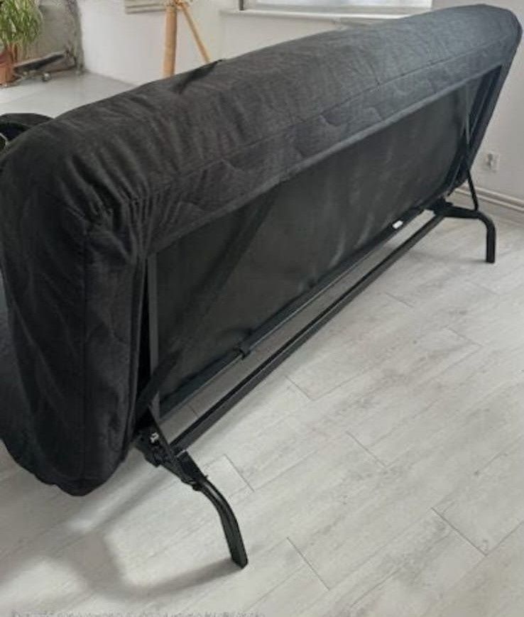 Sofa Ikea Nynhamn kanapa rozkładana/ wygodne łózko, superstan materac!