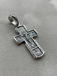 Срібний хрест 925 проби/серебряный крест/серебро
