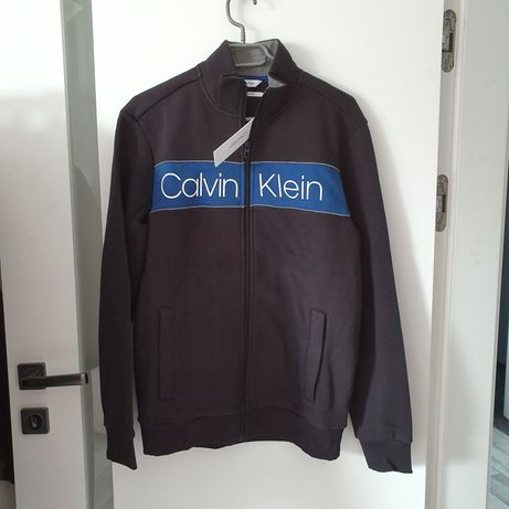 Bluza Calvin Klein, męska, rozpinana, rozm S/M, oryginalna
