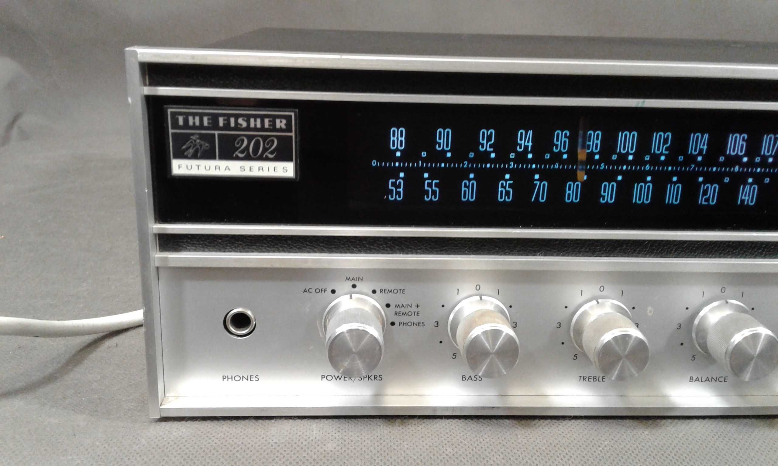 THE FISHER 202,amplituner stereo vintage