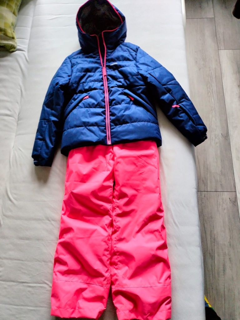 Komplet narciarski DECATHLON WEDZE wodoodporny kurtka i spodnie