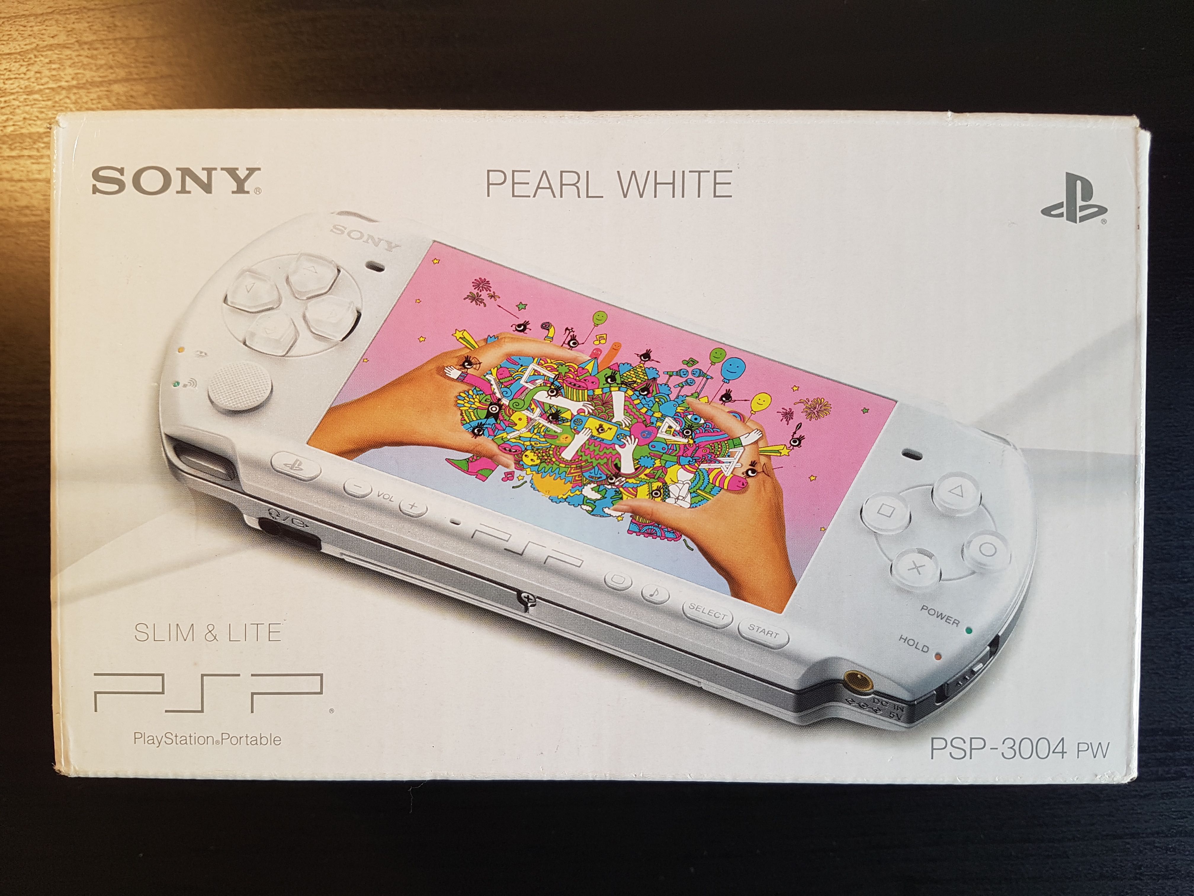 PSP 3000 Slim & Lite White Pearl