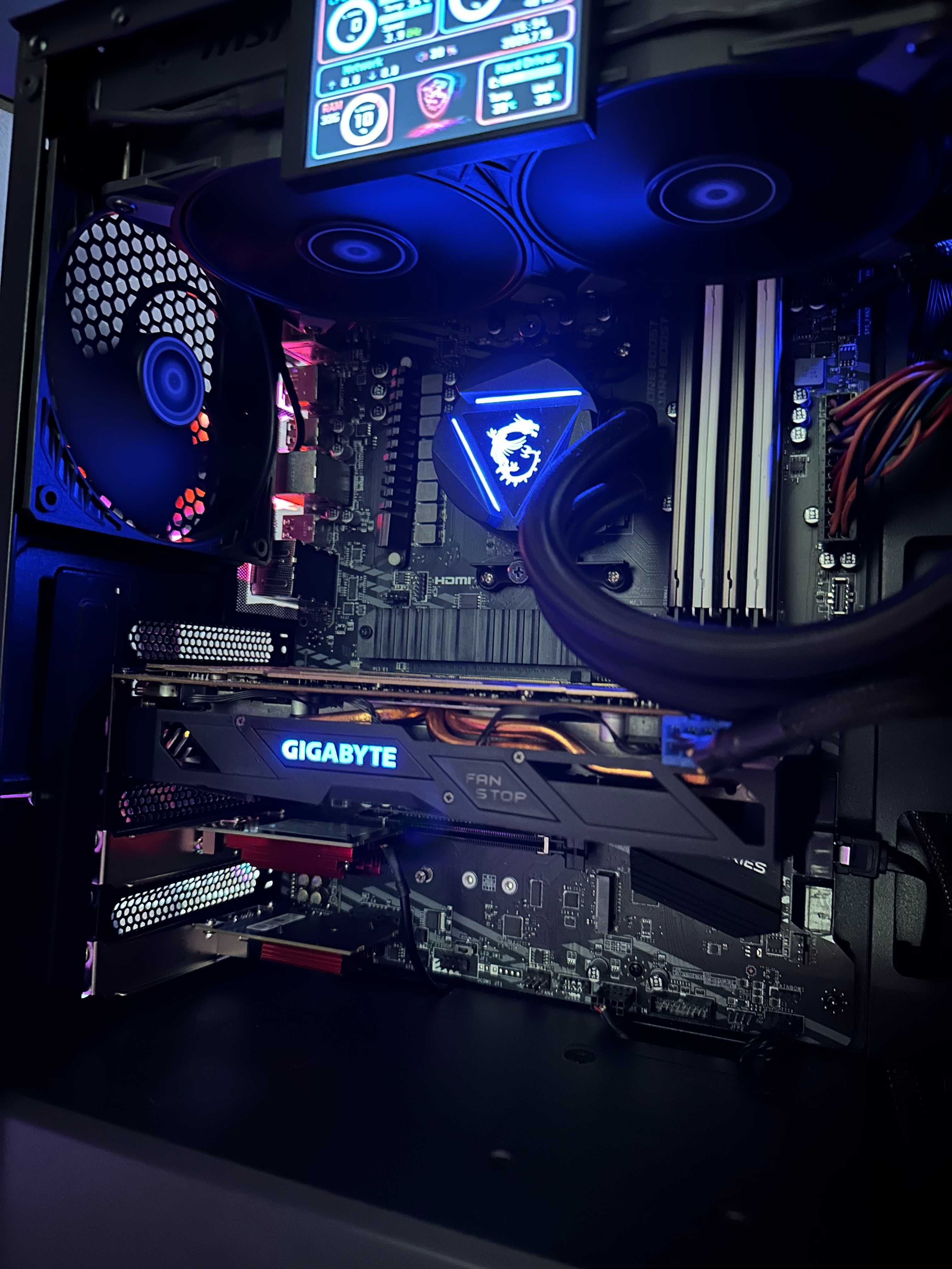 Готовый ПК без видеокарты Ryzen 7 5800x \ MSI B550 \ 32gb \ 512 SSD