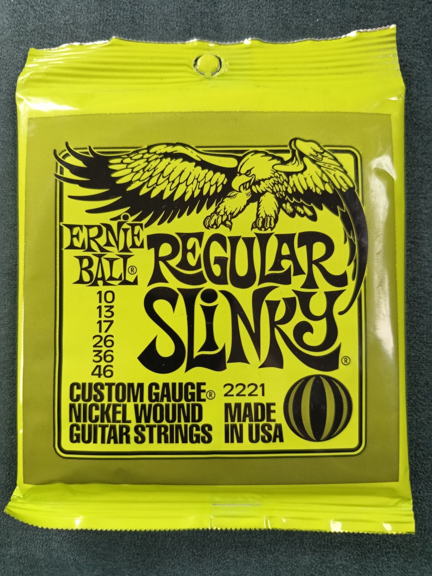 Struny do gitary elektrycznej 10-46 (2221) Ernie Ball