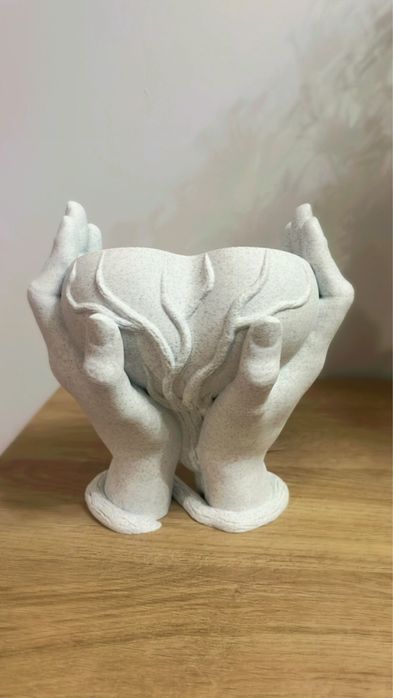 Vaso Decorativo em forma de coraçao