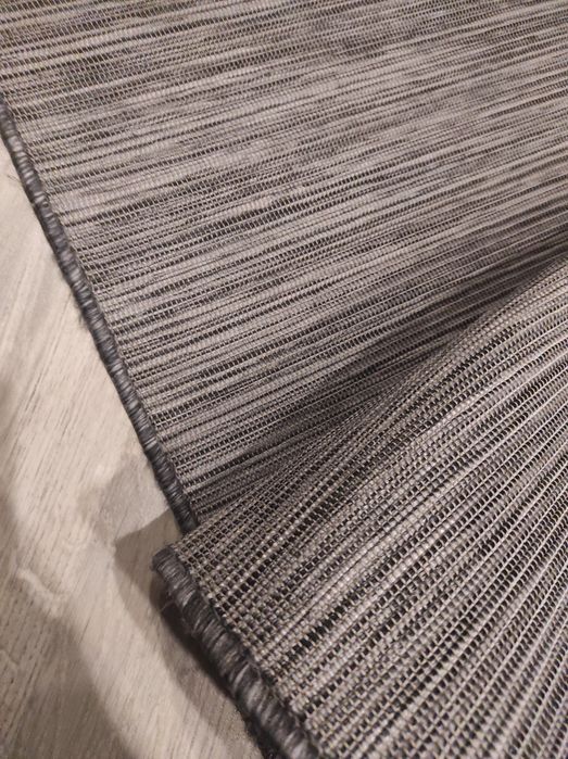 Dywan duży szary melanż IKEA