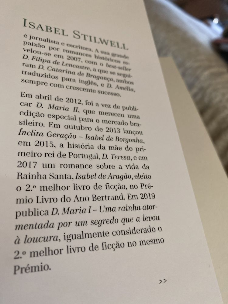 D. Manuel I - Duas irmãs para um rei, Isabel Stilwell