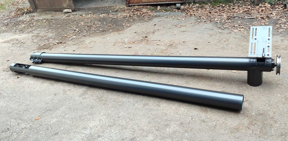 Шнековий погрузчик 133 мм, 6 м з двигуном 3 квт, 1500 об, 220В. Акція.