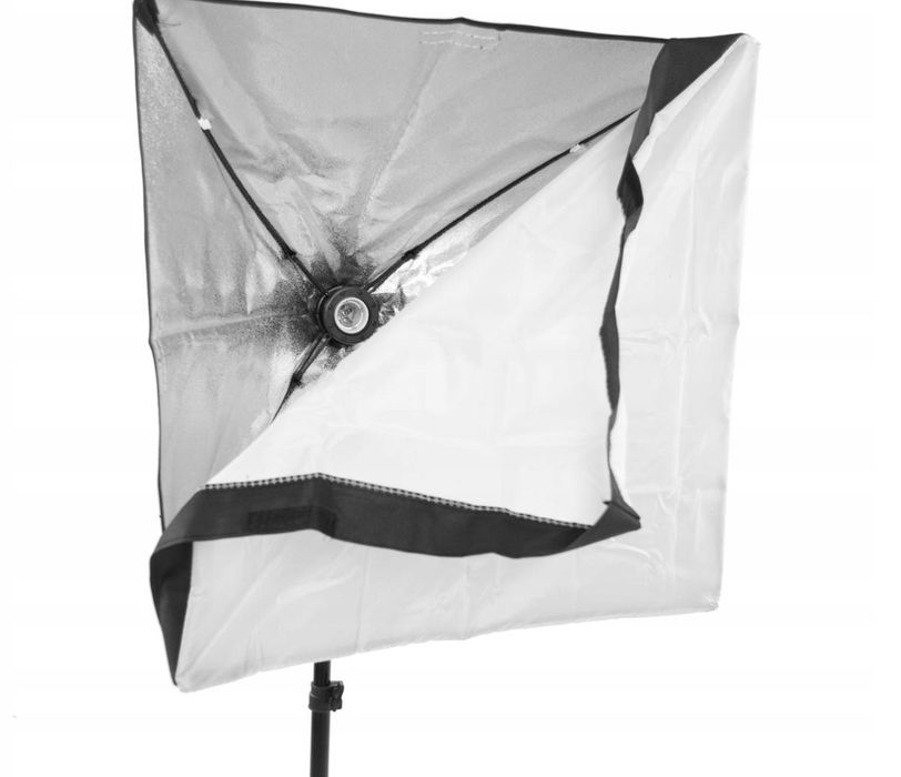 Softbox z pilotem lampa 50x70 statyw