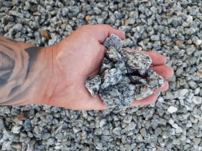 Kamienie ozdobne Grys Biały Granit Bazalt Kora kamienna TRANSPORT