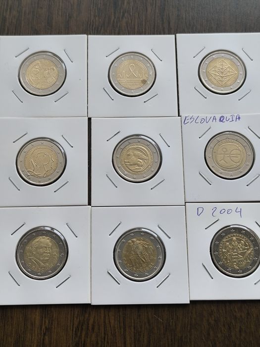 Moedas de 2 euros