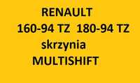 Instrukcja napraw RENAULT 160-94 TZ, 180-94 TZ skrzynia MULTISHIFT