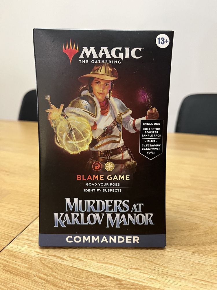 MTG Magic the gathering Commander deck Blame Game