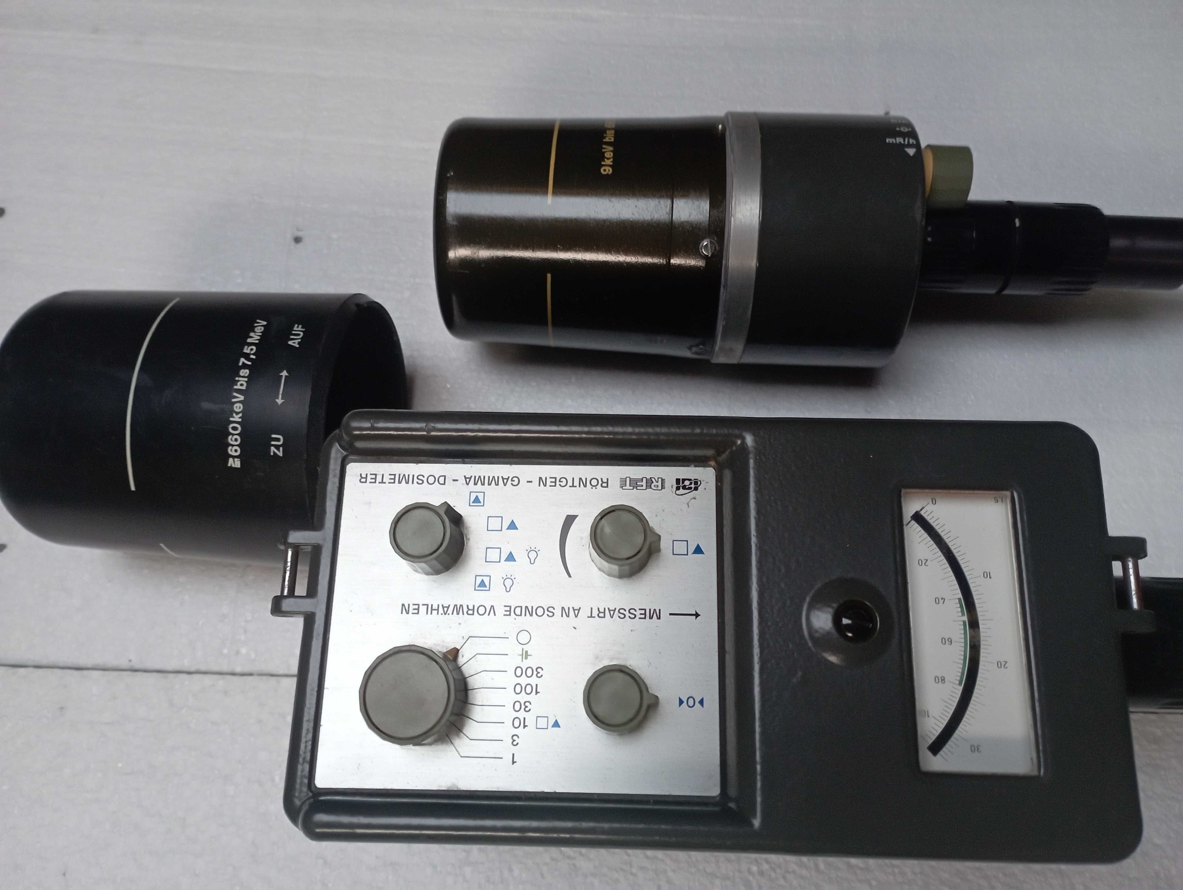 Miernik radiometr rendgenoradiometr robotron 27015 sonda ko