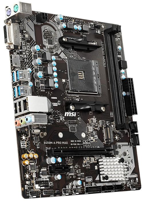 Płyta Główna Micro Atx Msi B450M-A Pro Max (W) (B) (U)