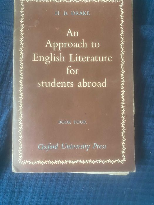 livro an approach to english literature for students abroad