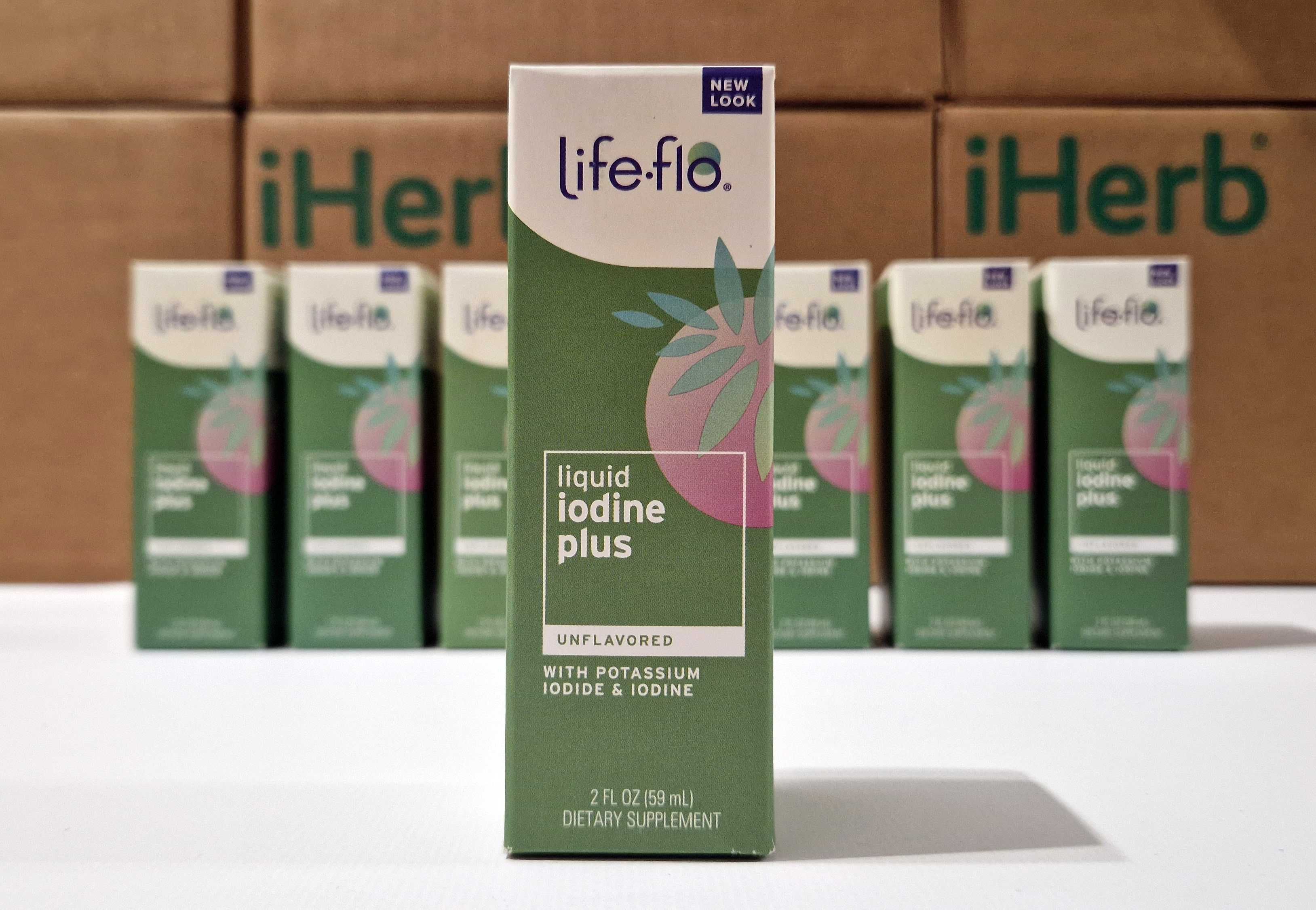 Life-flo рідкий йод + йодид калію, 59мл (potassium Iodide + iodine)