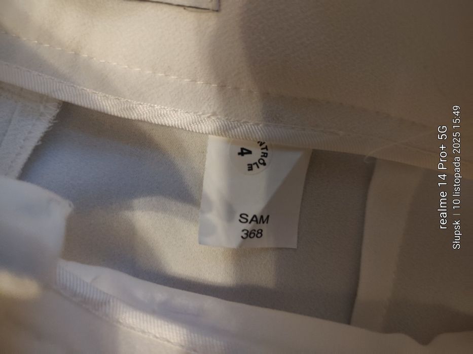 Zara spodnie z wysokim stanem S