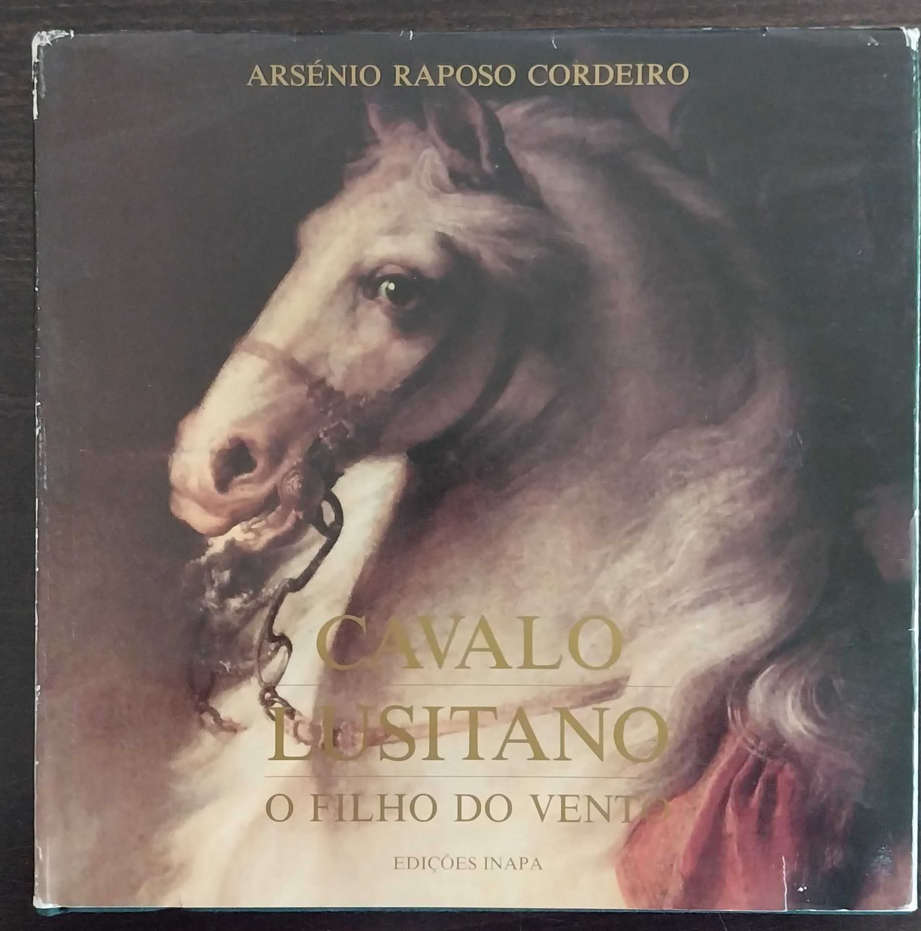 livro: Arsénio Raposo Cordeiro “Cavalo lusitano - O filho do vento”