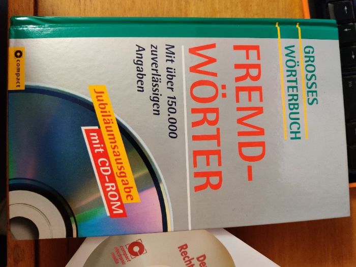 Большой словарь иностранных слов на немецком языке + СD-rom