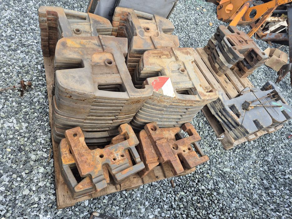 Obciazniki balast do traktora Renault claas na przod lub na tyl felge