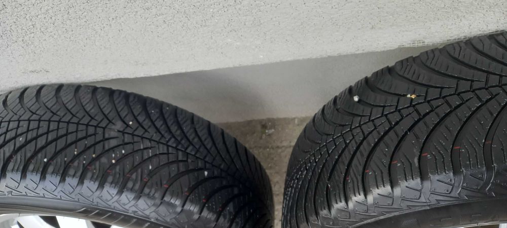 Felgi aluminiowe koła opony wielosezon Audi A4 B5 A6 C5 5X112 15"kpl