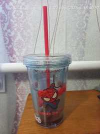 Стакан Miniso Marvel Spider-man, 320 мл стаканчик Спайдермен