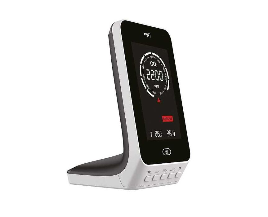 метеостанція TFA Dostmann AIRCO2NTROL UP CO2 Meter, 31.5010.02,