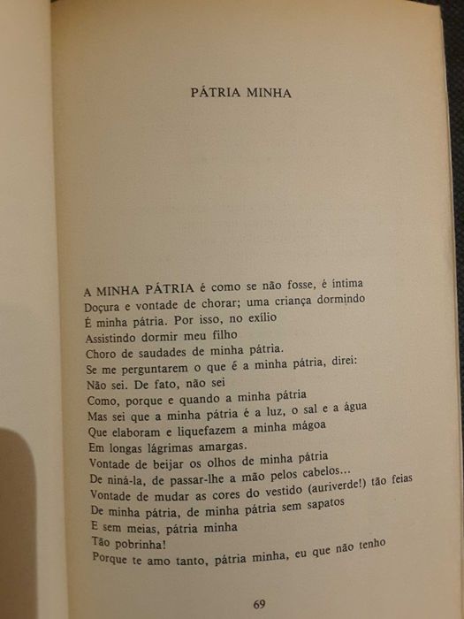 Vinícius de Moraes / Drummond de Andrade/ Antologia Luso-Brasileira