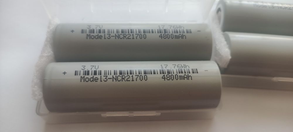 Акумолятори Tesla model 3-NCR21700 4800mAh