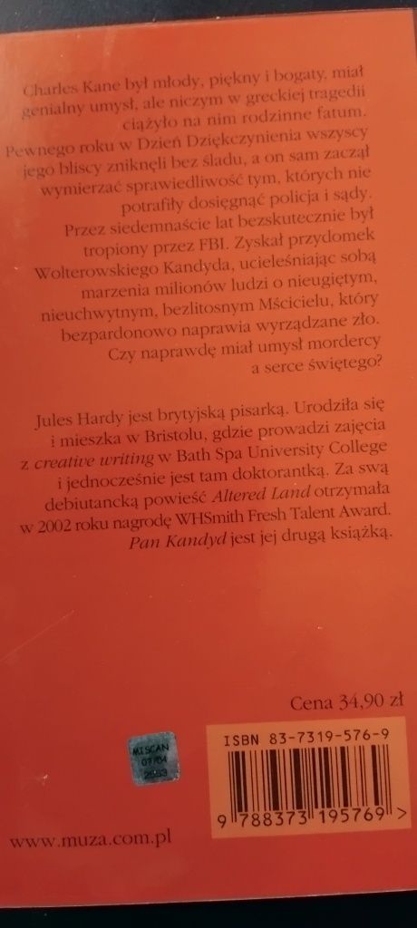 Pan Kandyd  Jules Hardy
