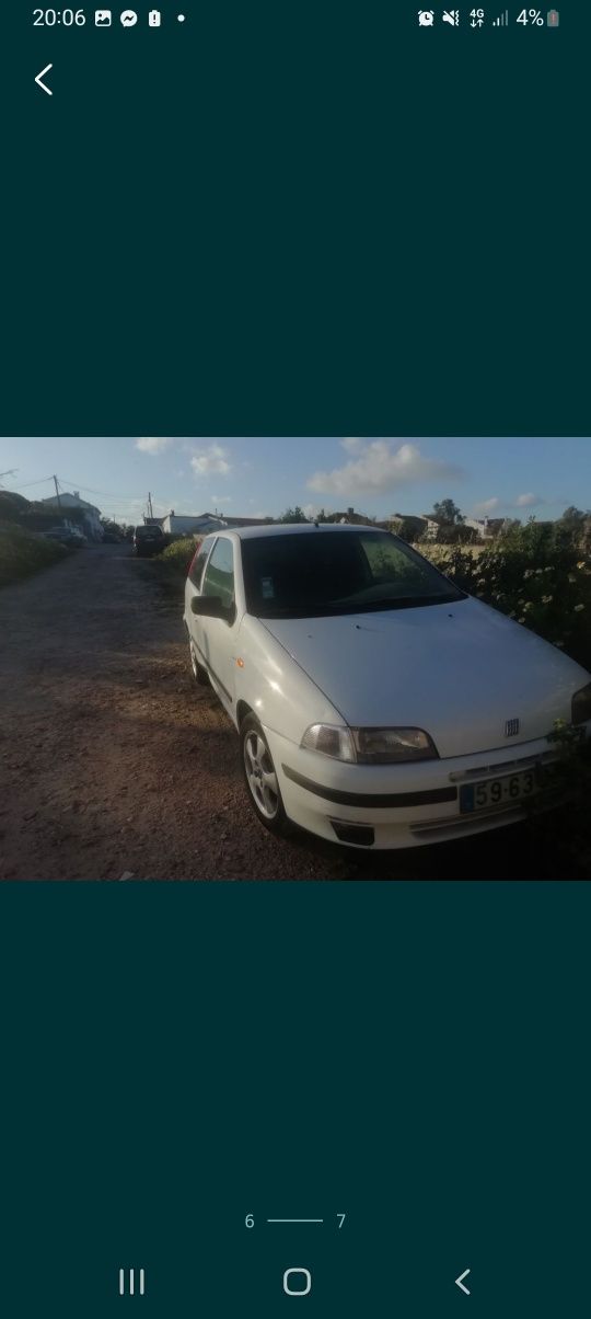 Fiat punto peças ou inteiros