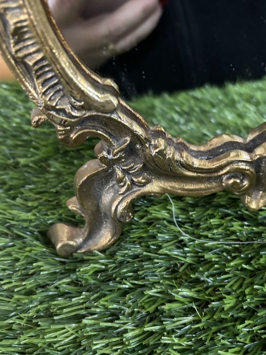 Espelho em latao antigo