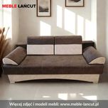 Nowość - Kanapa Sofa IBIZA-PLUS Pasy + Sprężyny Pikowany