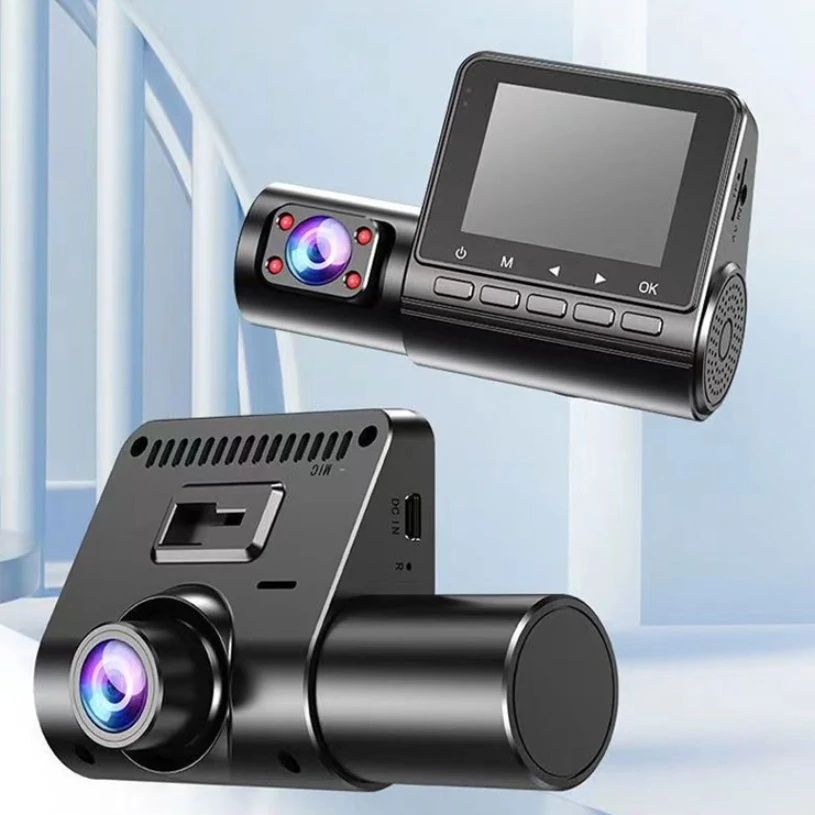 3 Câmeras, de Condução e Estacionamento 1080P  DVR Visão noturna infra