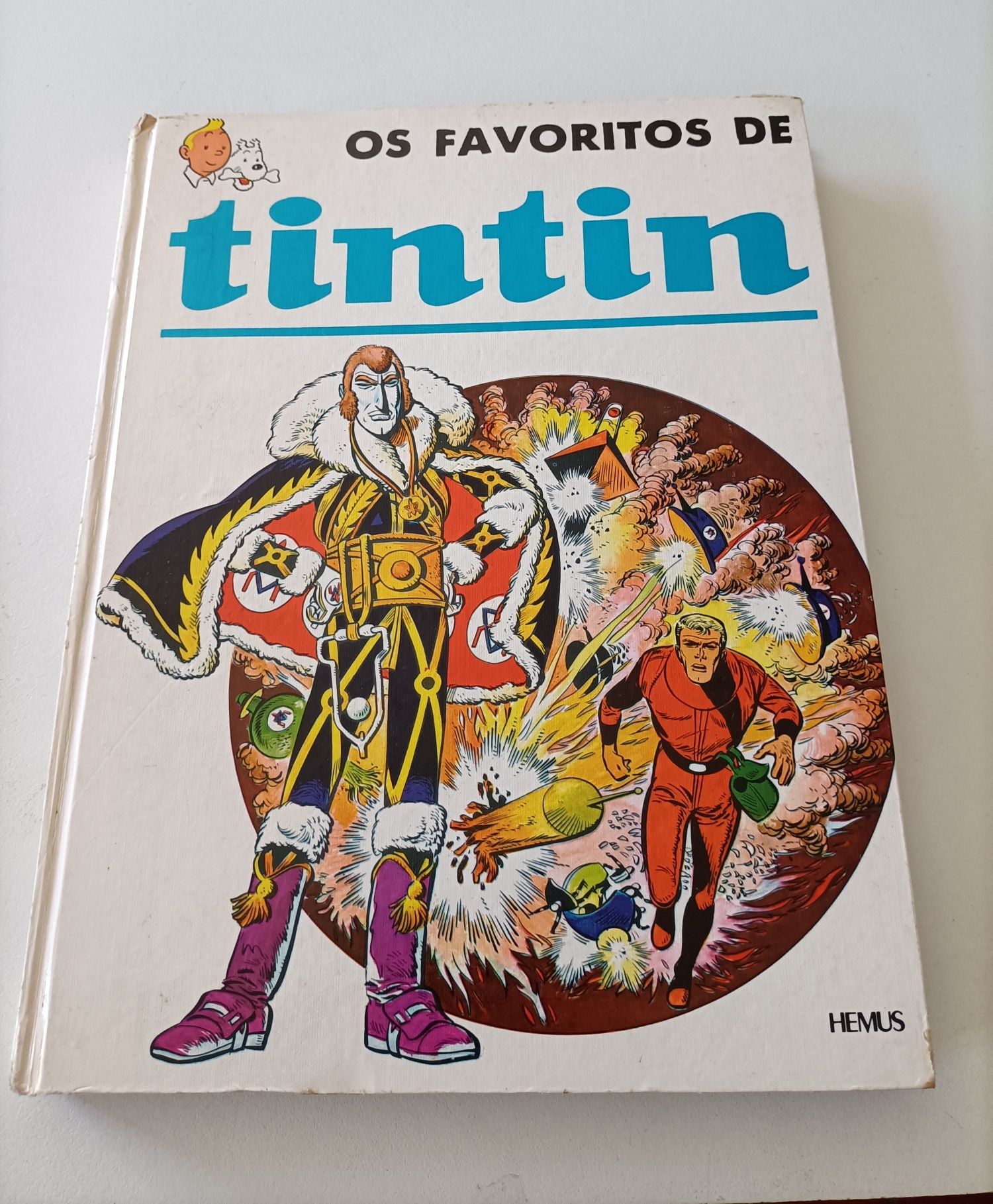 8 Livros Grossos, Os Favoritos do Tintin, Galo, Comix,  Lince,