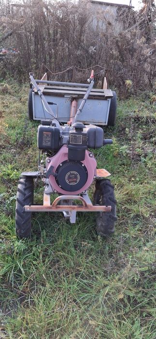 Ciągnik jednoosiowy dzik silnik Wema