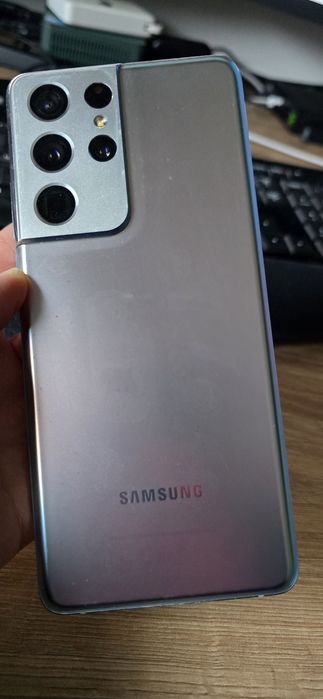 Samsung s21 ultra 16GB 512 GB srebrny stan bardzo dobry