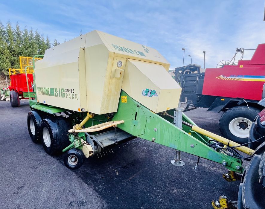 enfardadeira gigante krone