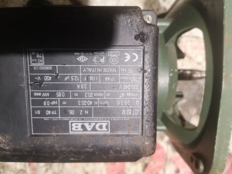 Silnik elektryczny 230v  0.85kw 2760obr.