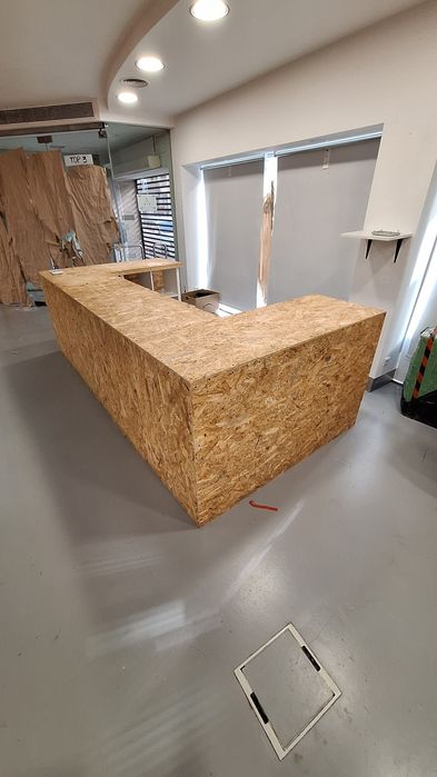 Balcão em OSB 3,17m