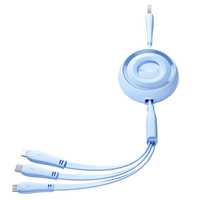 Kabel zwijany 3w1 Joyroom USB-A do USB-C / Lightning / microUSB 1m