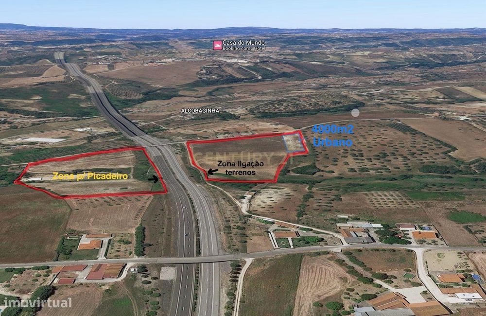 Terreno com 6,4ha em Santarém