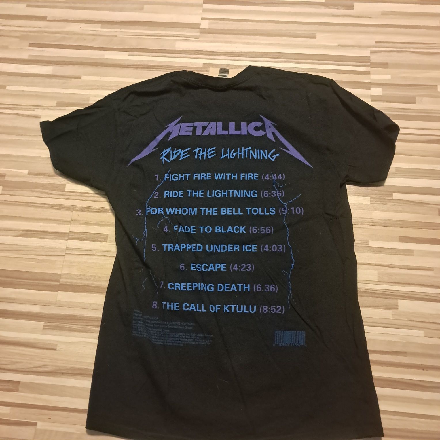 Koszulka metallica orginalny merch rozm.M