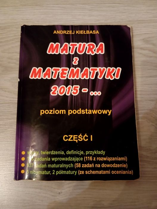 Książka Matura z matematyki 1 i 2 część