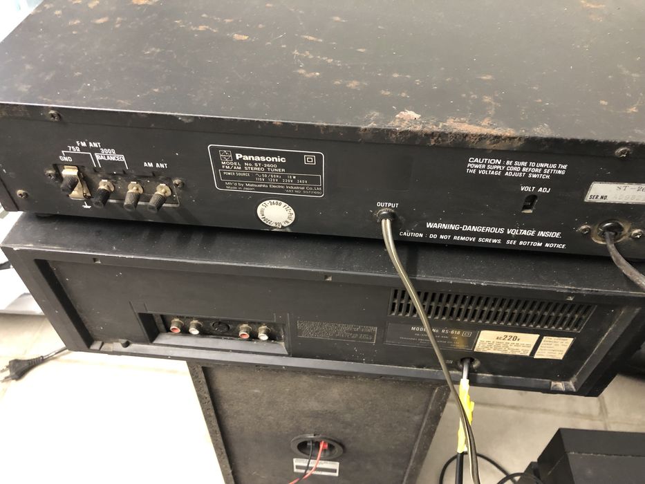 Magnetofon Kasetowy +Radio Panasonic