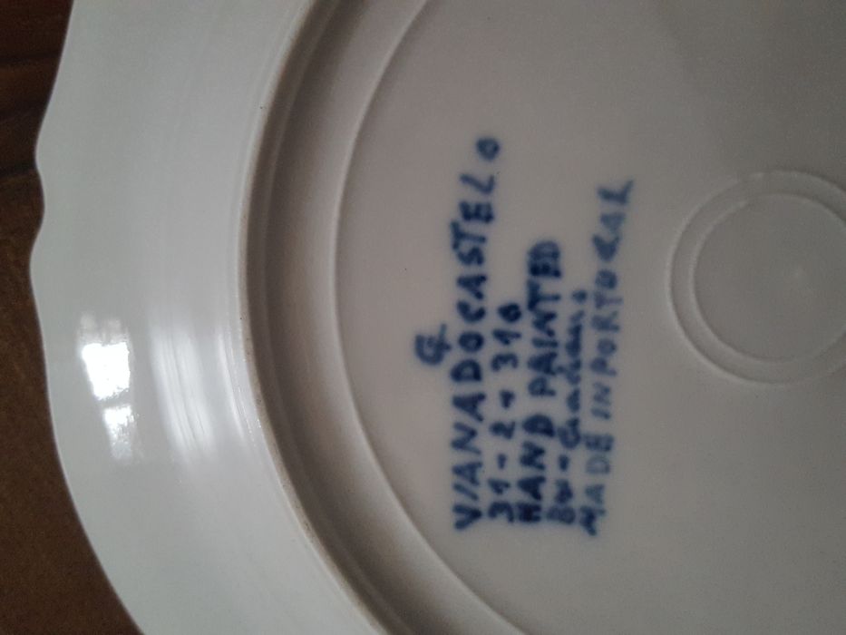 Serviço pratos viana azul