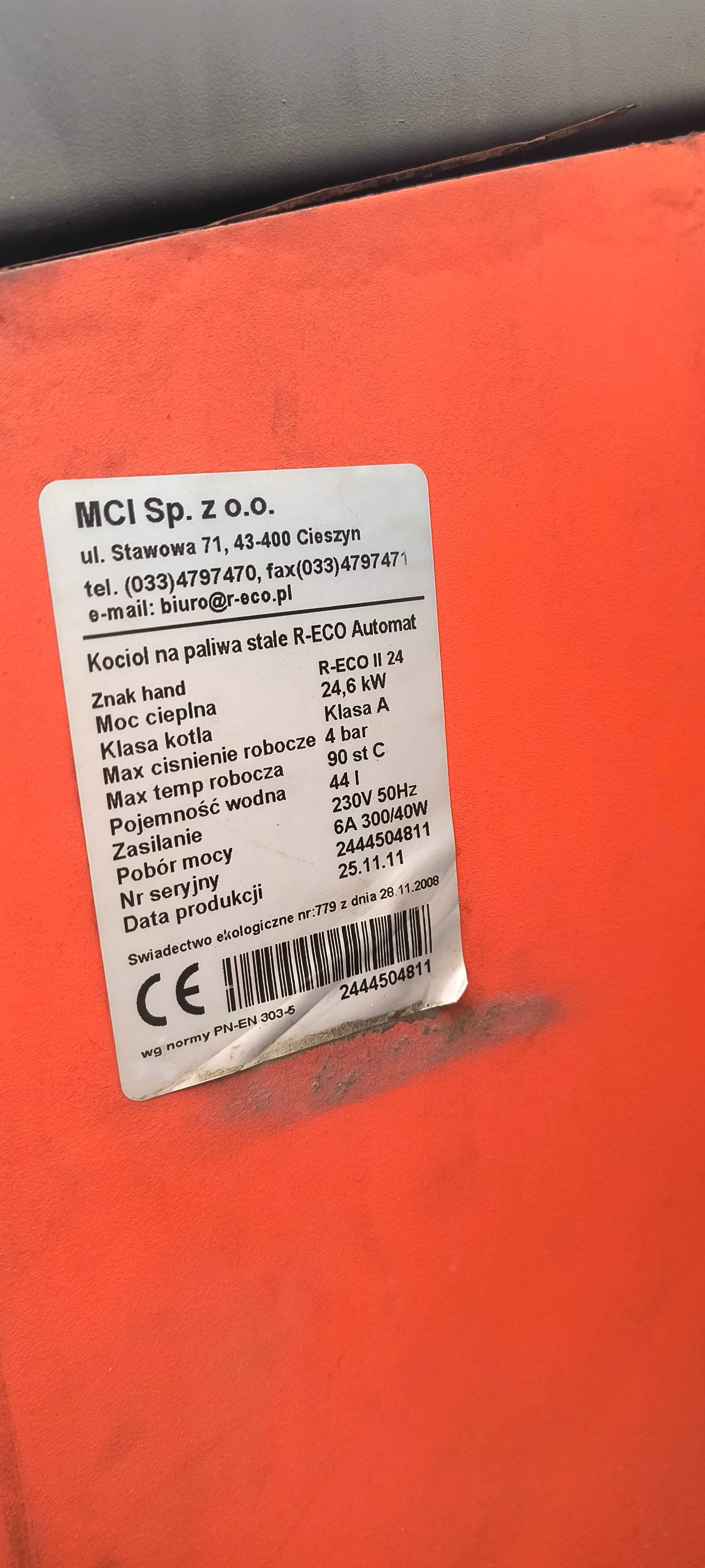 Ma do sprzedaży piec na części