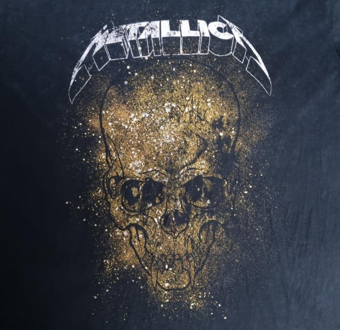 Вінтажна Чоловіча чорна футболка Metallica 2016  від  River Island